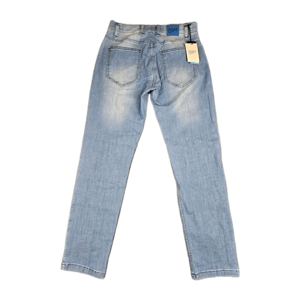 Mugsy Jeans 30x30 Mens Light Wash Stretch Denim Cooldowns Coolmax FLX9CTL NWT - Picture 10 of 10